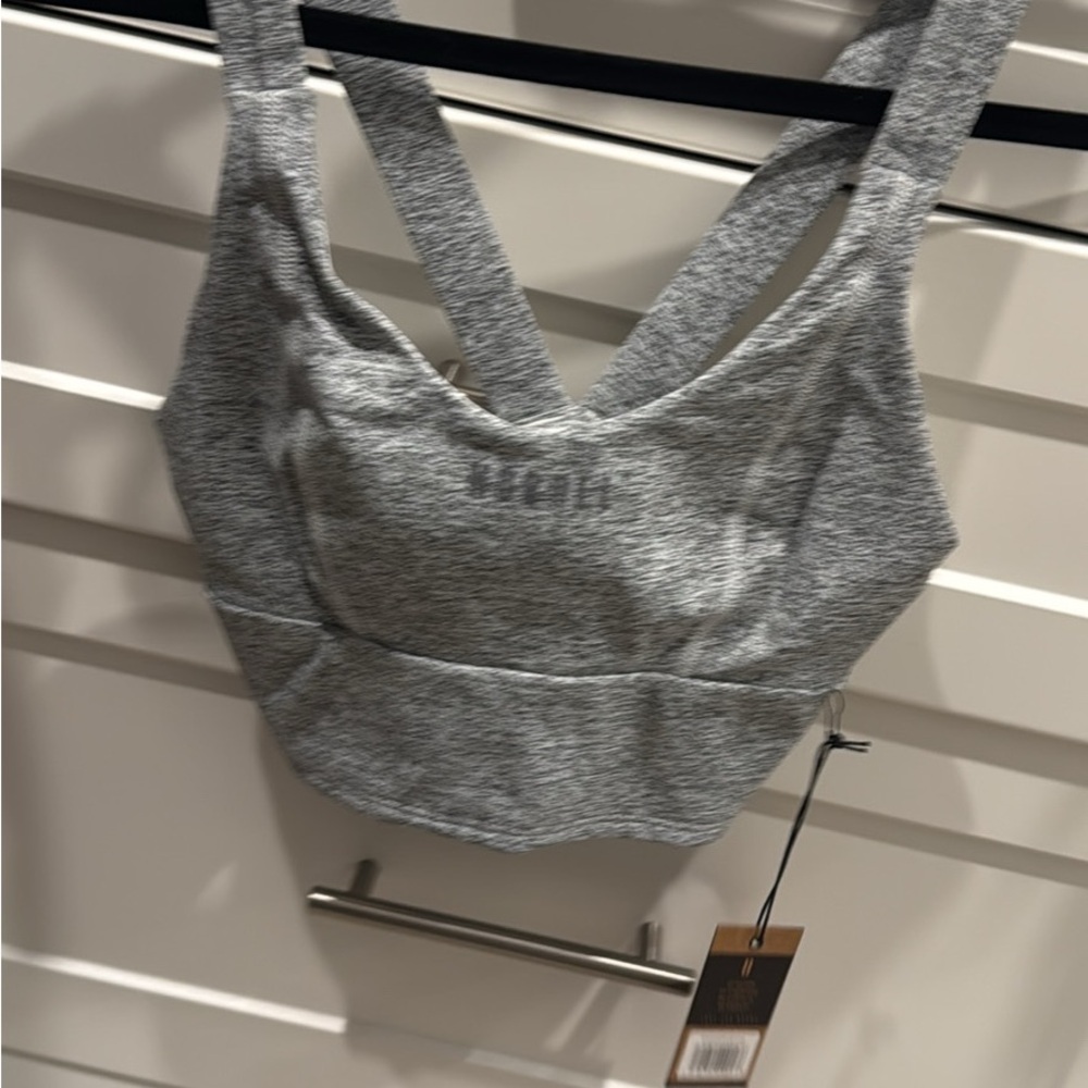NOBULL Heathered Gray Sports Bra